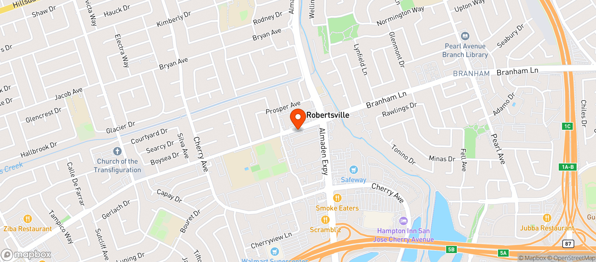 Map showing Sprouts Farmers Market