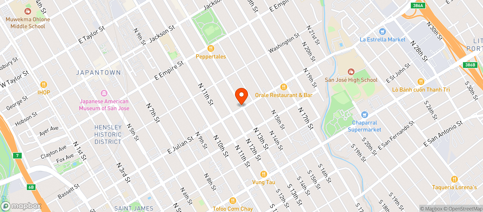 Map showing Gurus Market