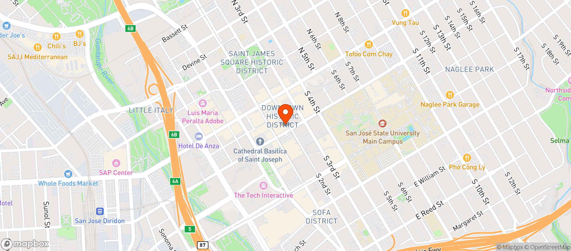 Map showing Nova