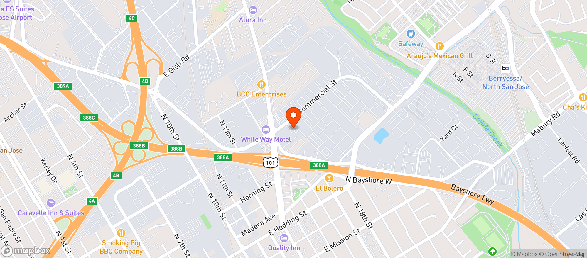 Map showing PURPLE LOTUS PATIENT CENTER