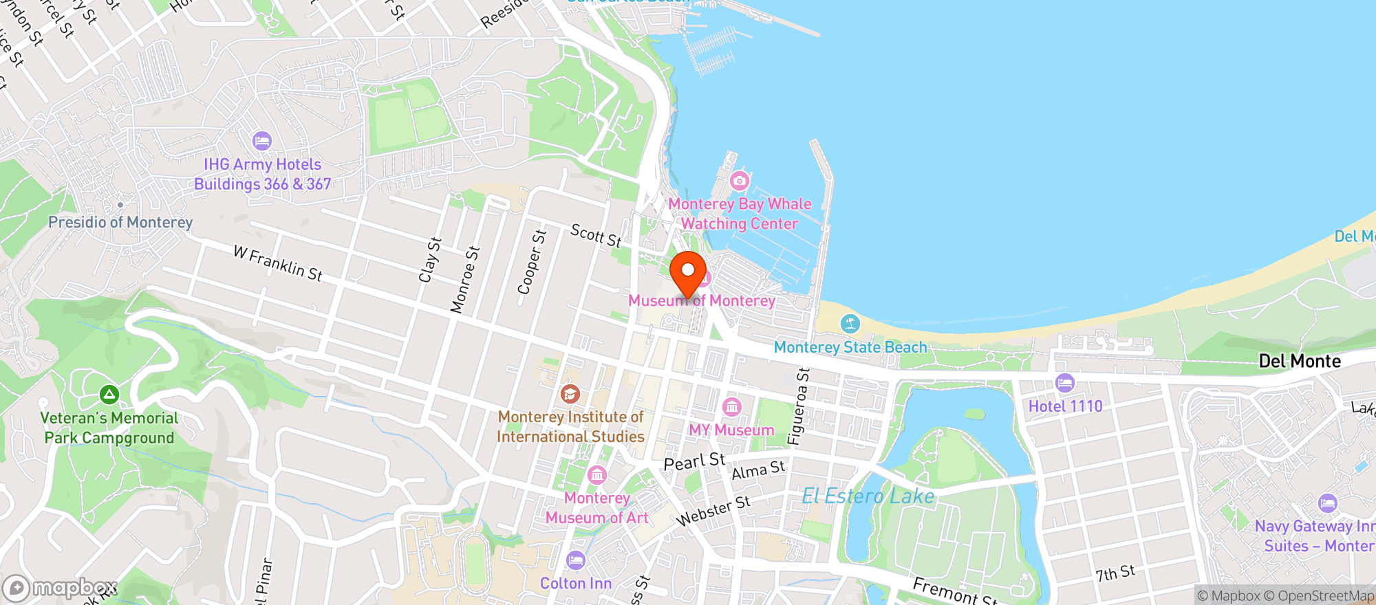Map showing Sovino Wine Bar & Merchant