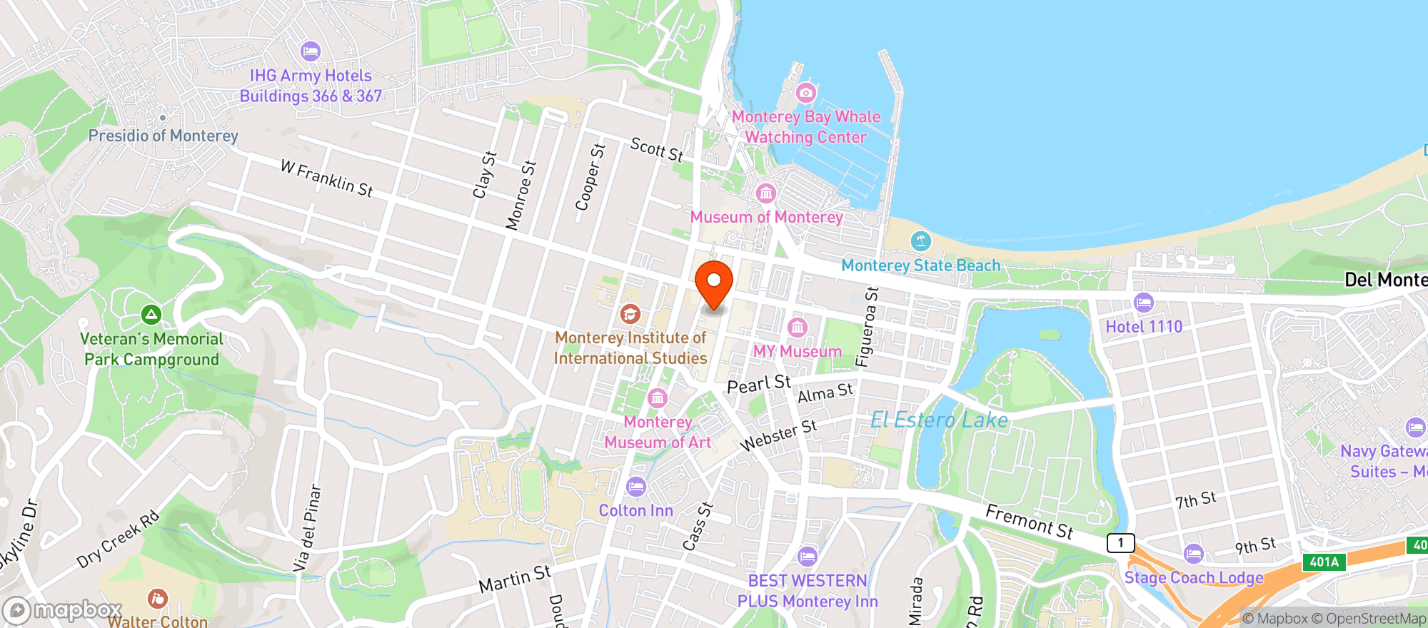 Map showing Walgreens #7081