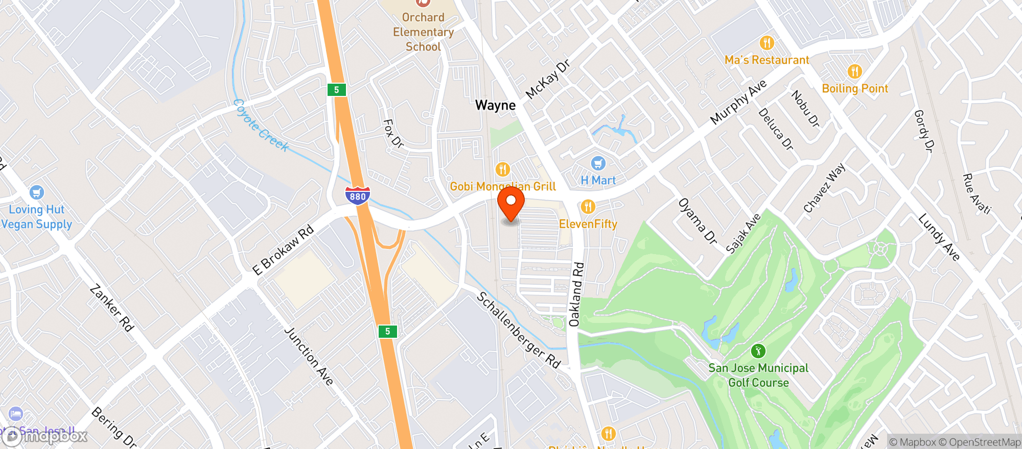 Map showing Sprouts Farmers Market