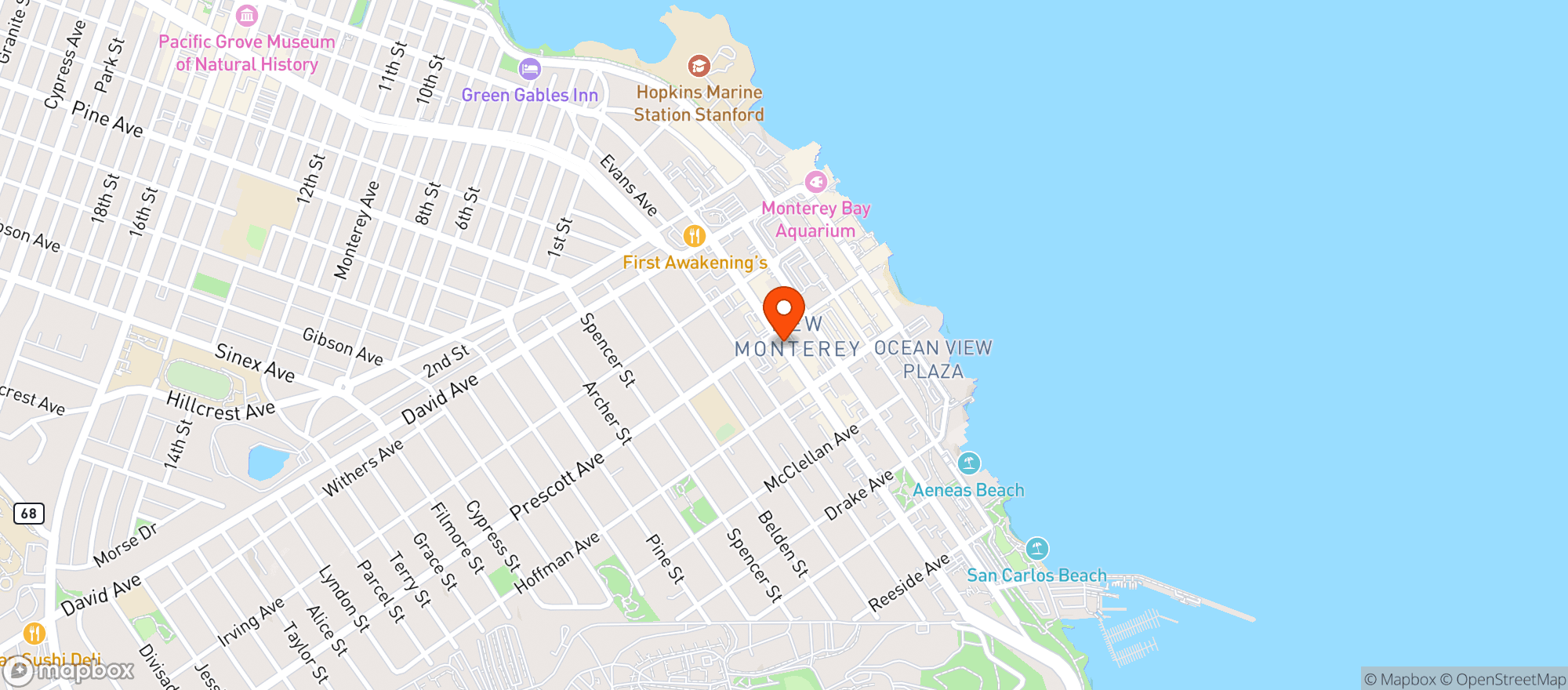 Map showing Cvs Pharmacy