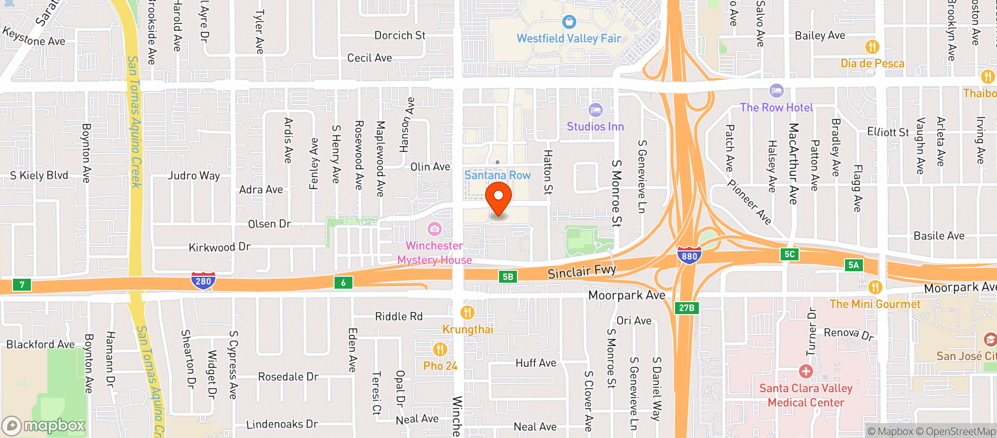 Map showing Century Theater #474