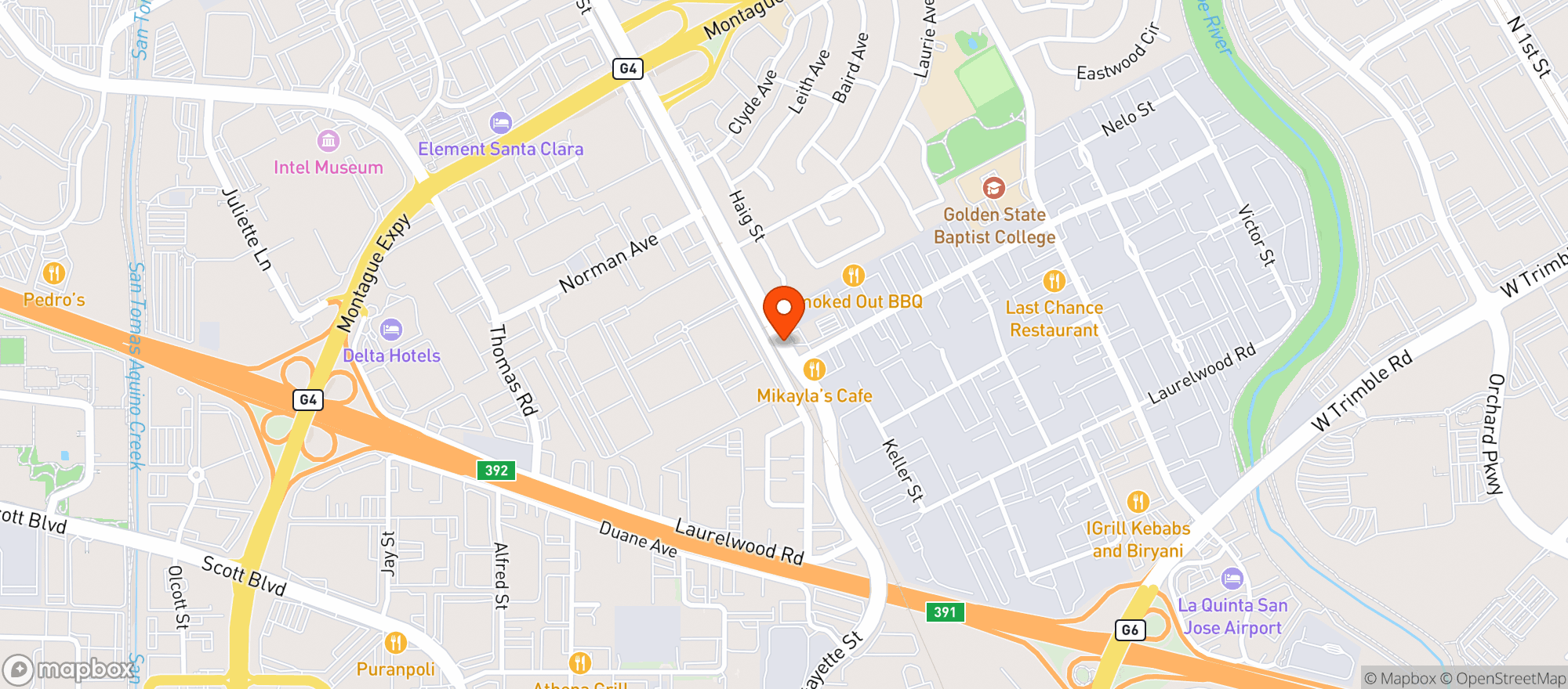 Map showing Rotten Robbie