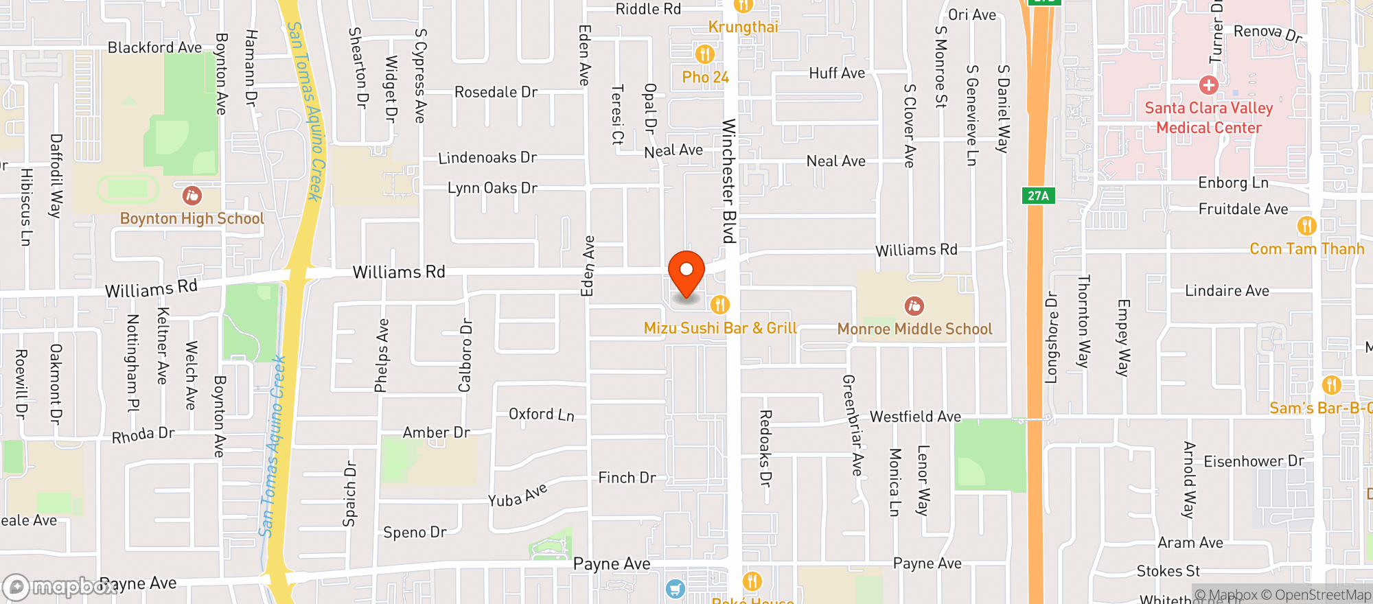Map showing Grocery Outlet
