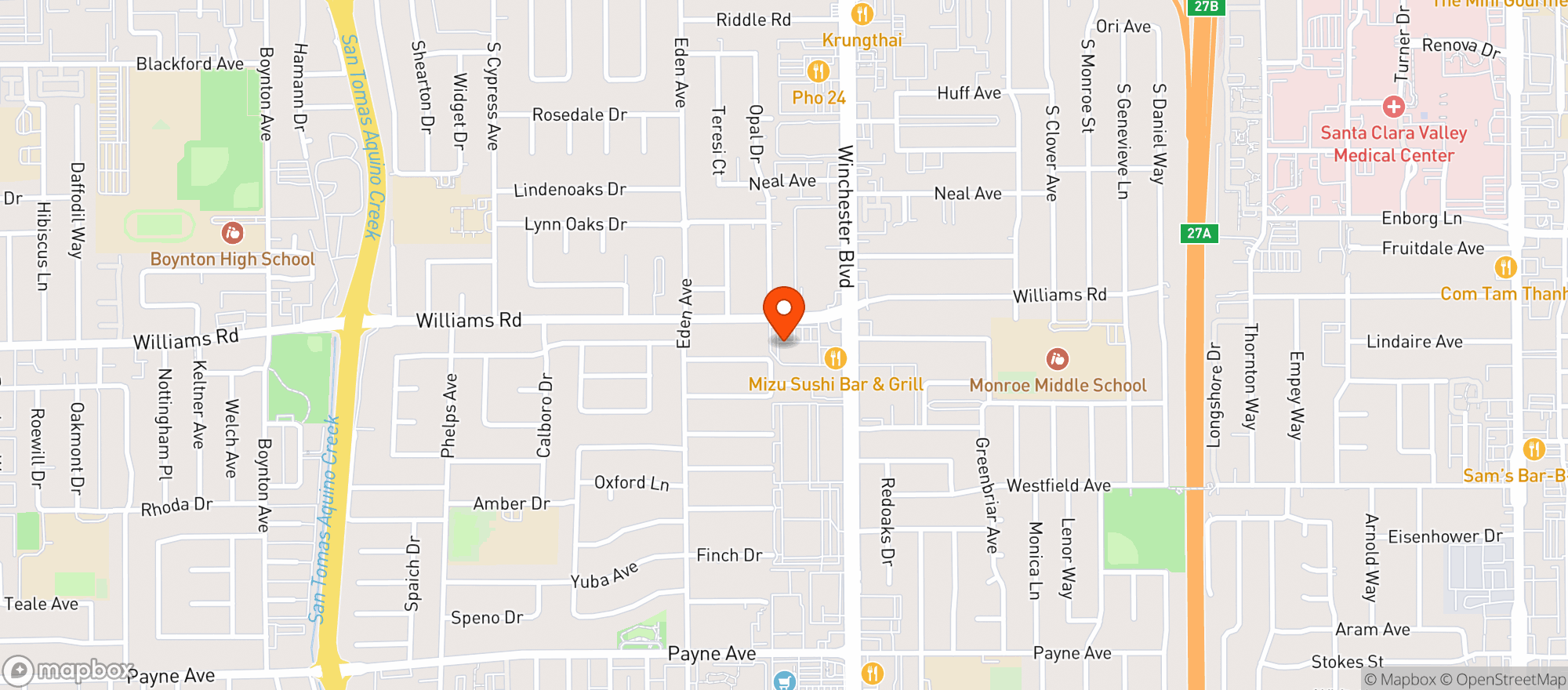 Map showing Royal Liquors