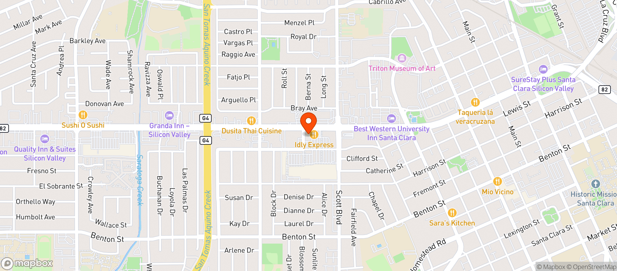 Map showing Walgreens #15246