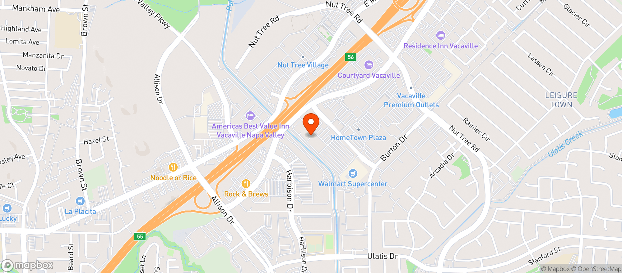 Map showing Sprouts Farmers Market