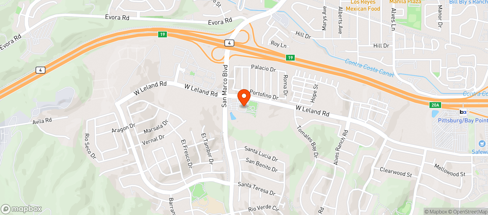 Map showing Sprouts Farmers Market - Pittsburg (474)