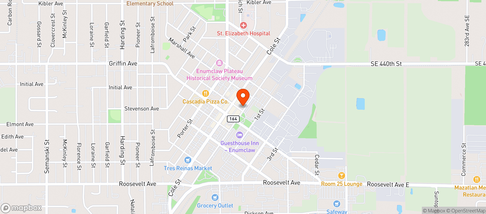 Map showing Bordeaux Wine Bar