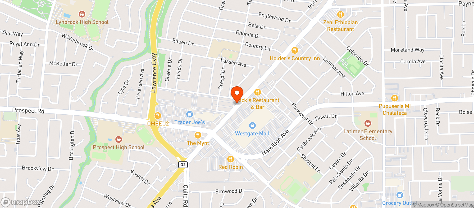 Map showing Rotten Robbie
