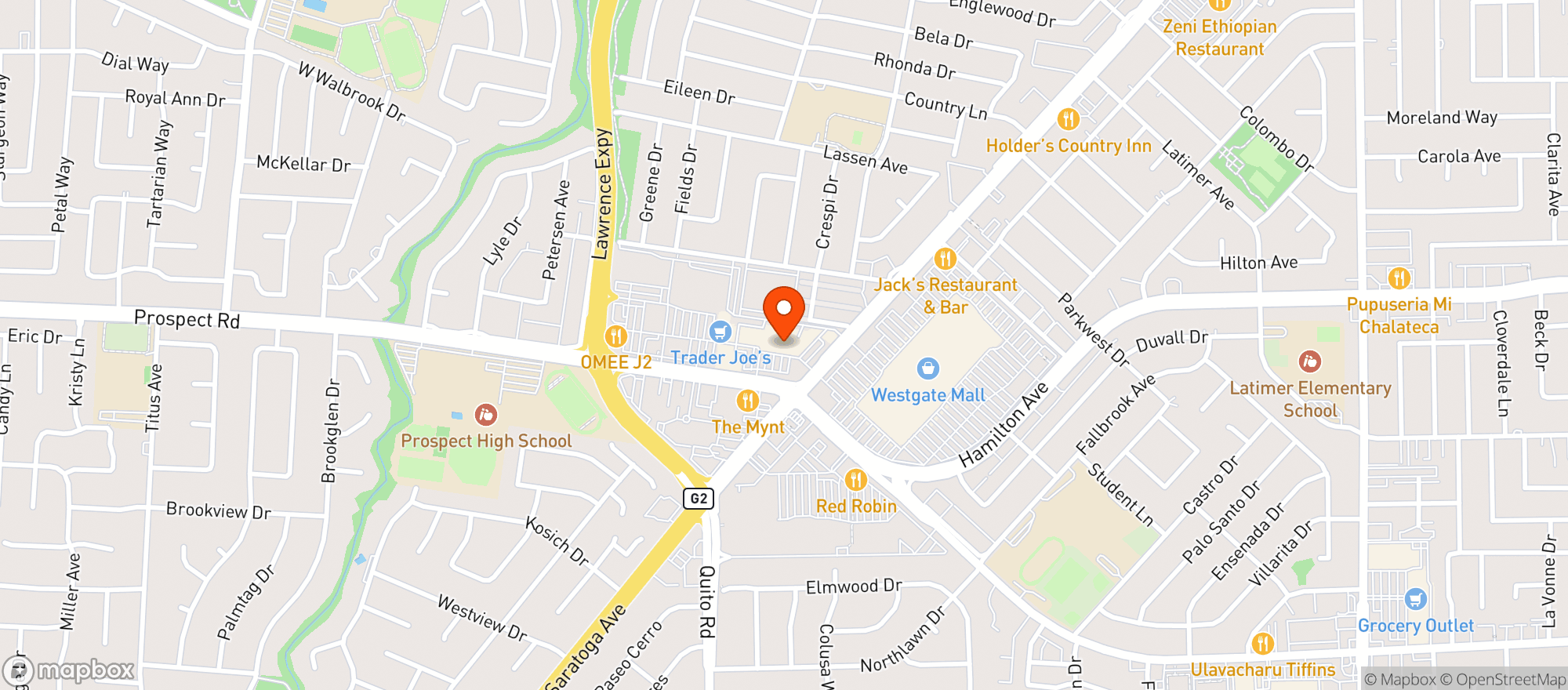 Map showing Sprouts Farmers Market