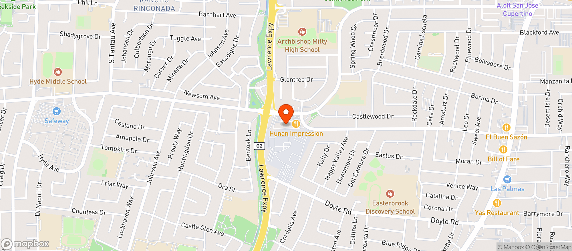 Map showing Cvs Pharmacy #9257