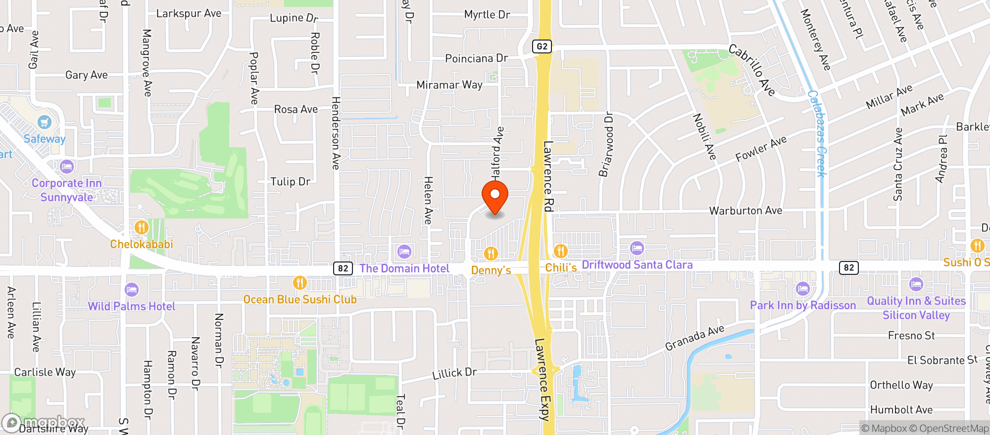Map showing Foodmaxx #422