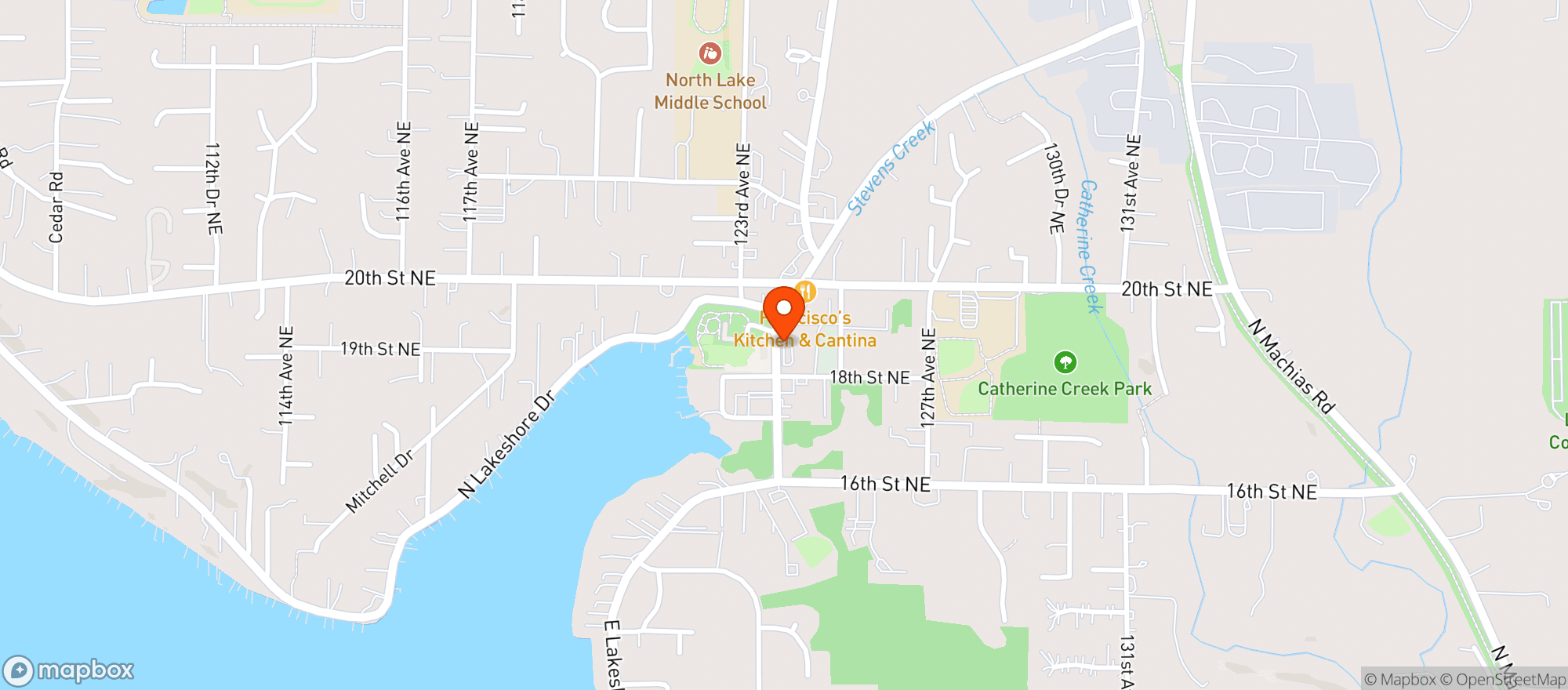 Map showing Jays Market