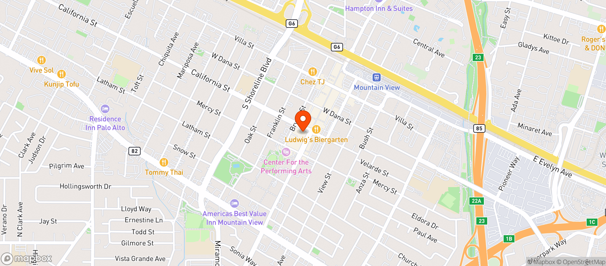 Map showing Cascal