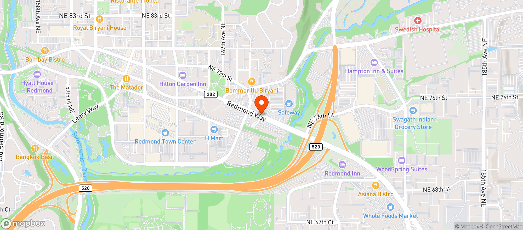 Map showing Agave Cocina & Cantina
