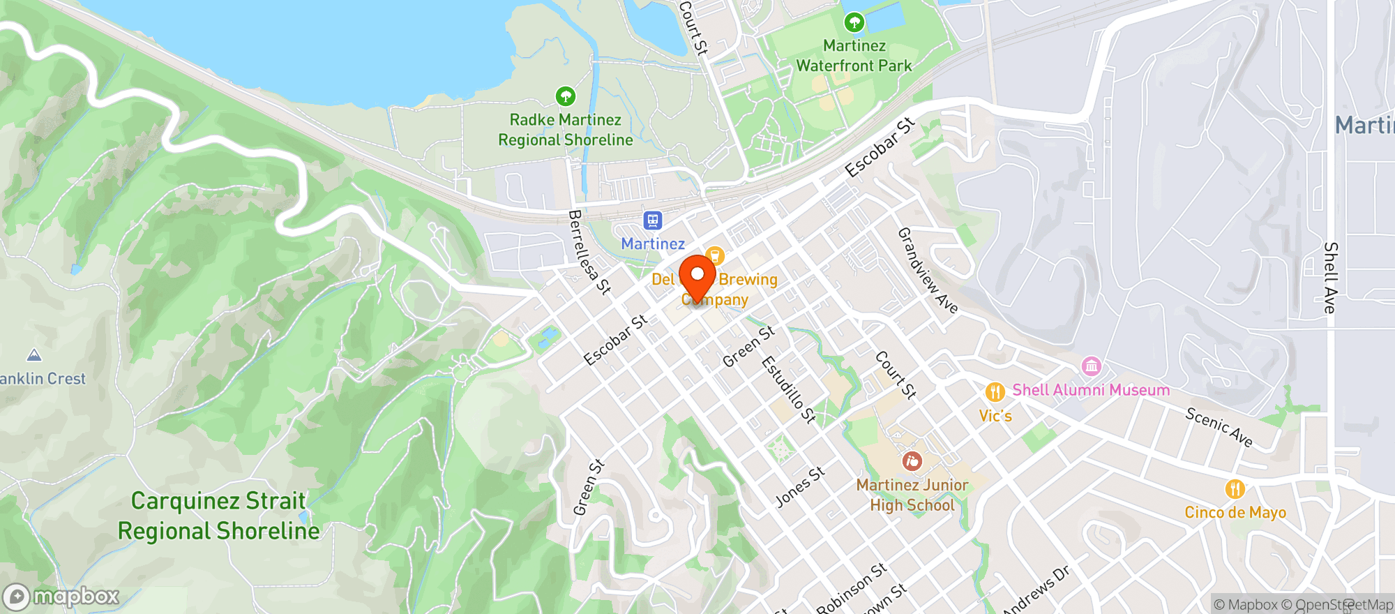 Map showing Slow Hand Bbq