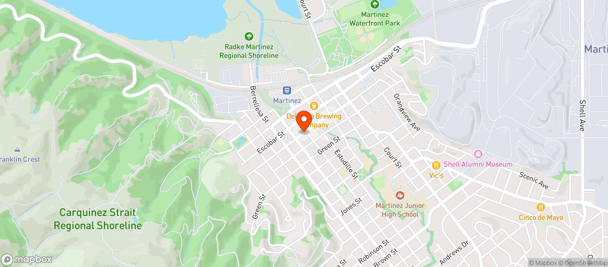 Map showing La Tapatia Mexican Restaurant