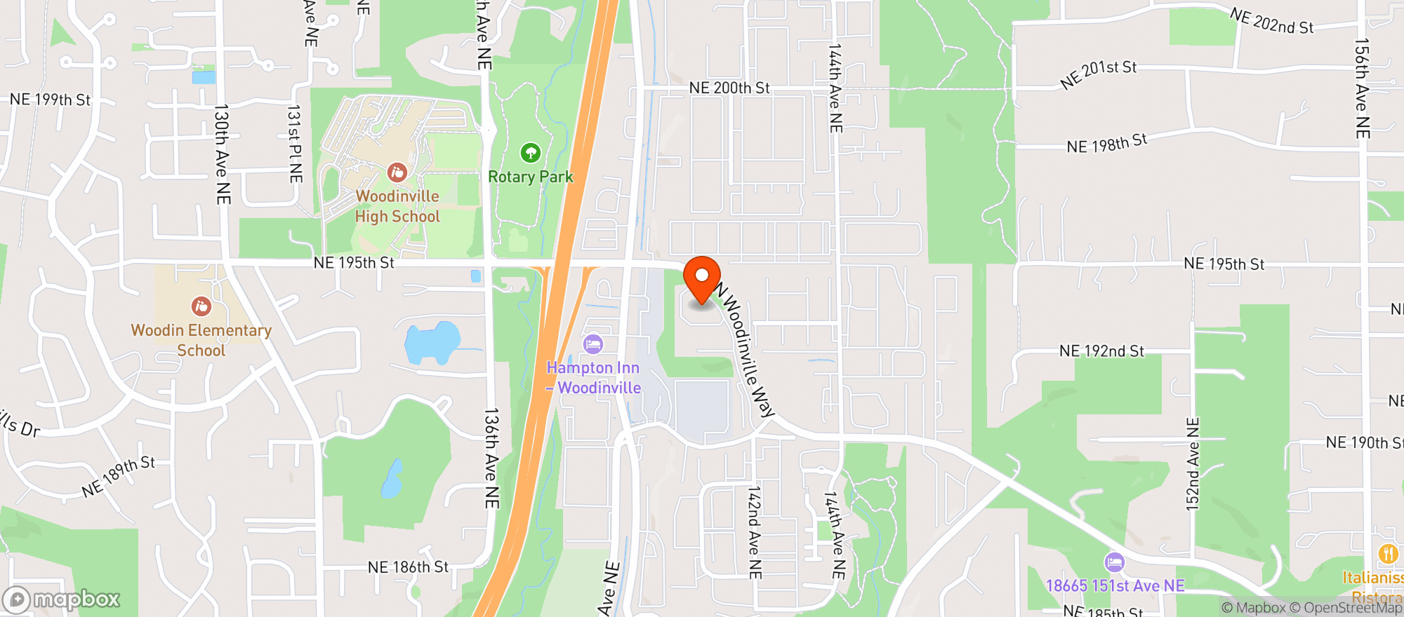 Map showing 20 Corners Brewing