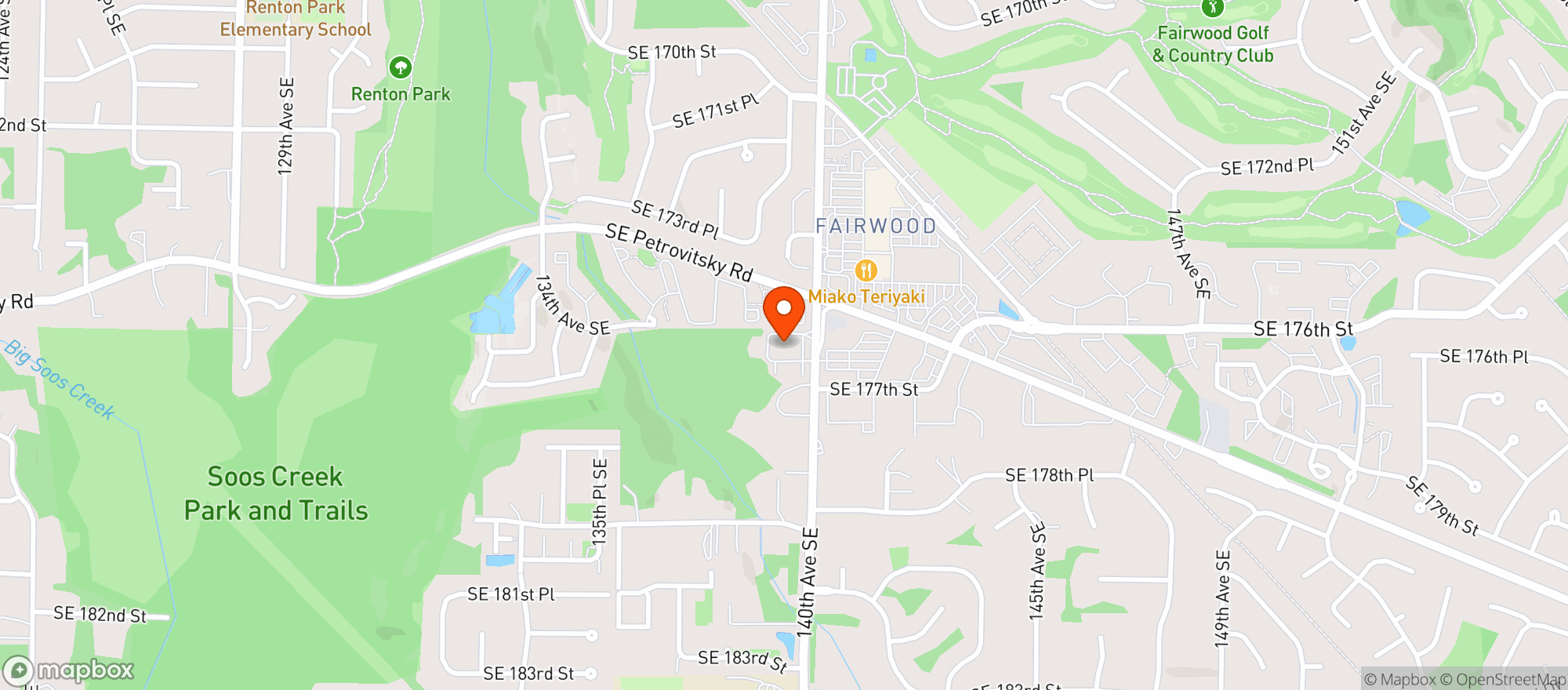 Map showing Rite Aid Pharmacy