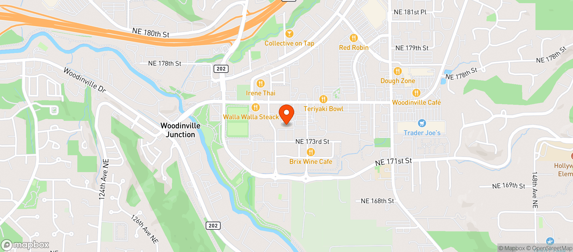 Map showing Tokyo Japanese Steakhouse