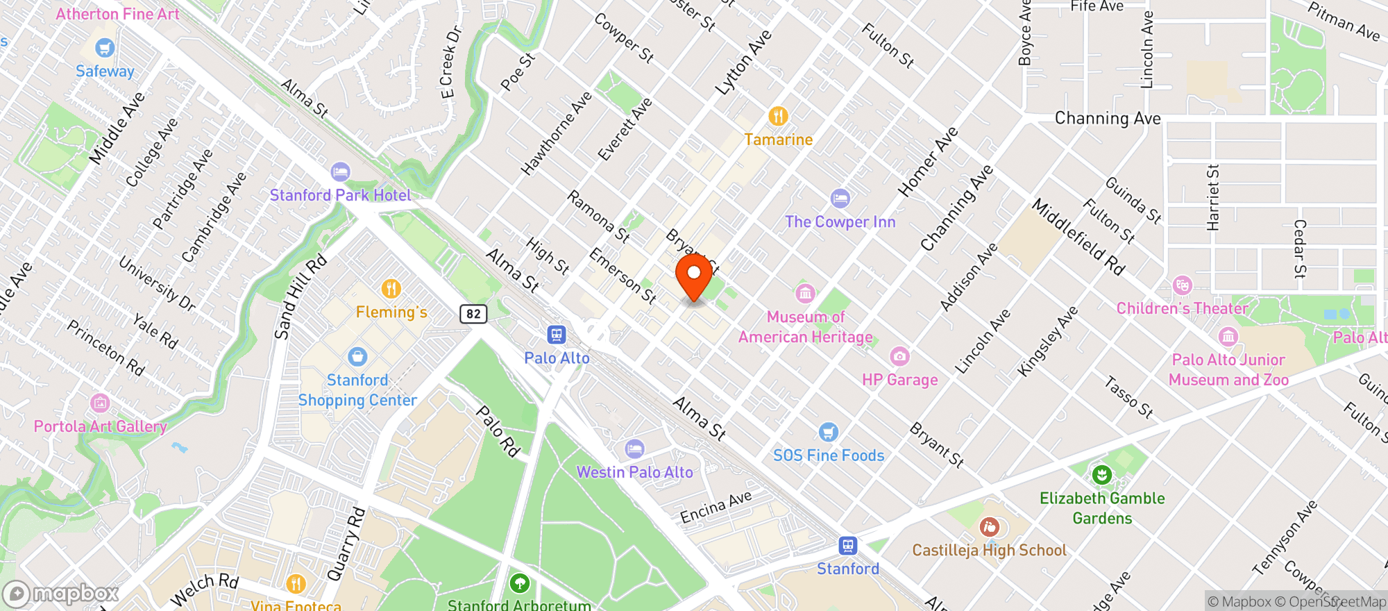 Map showing Reposado