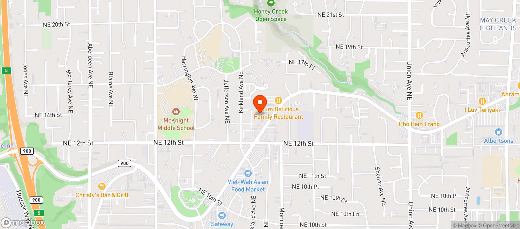 Map showing Elusive Mart And Vape