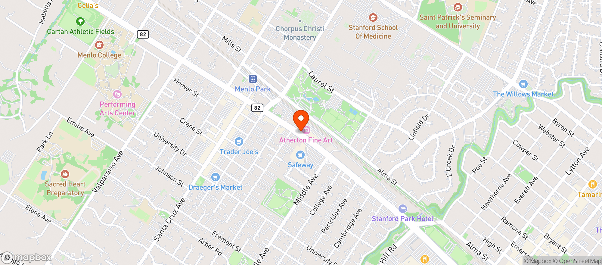 Map showing Bevmo!