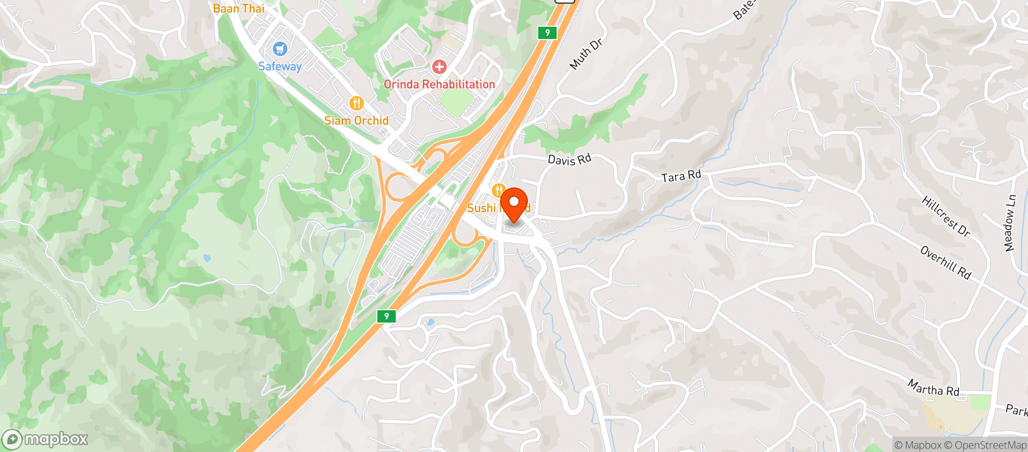 Map showing Bevmo