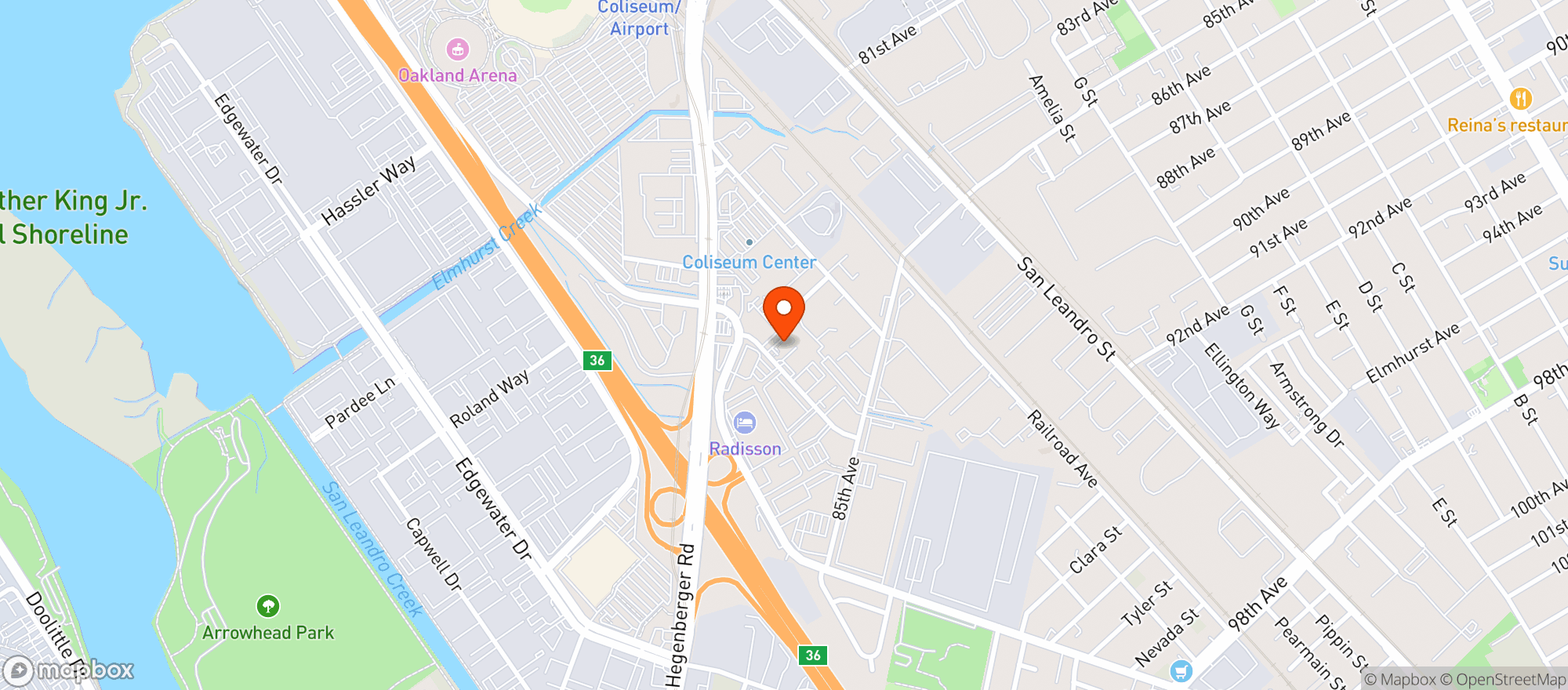 Map showing 4Twenty Market Weed Dispensary Oakland
