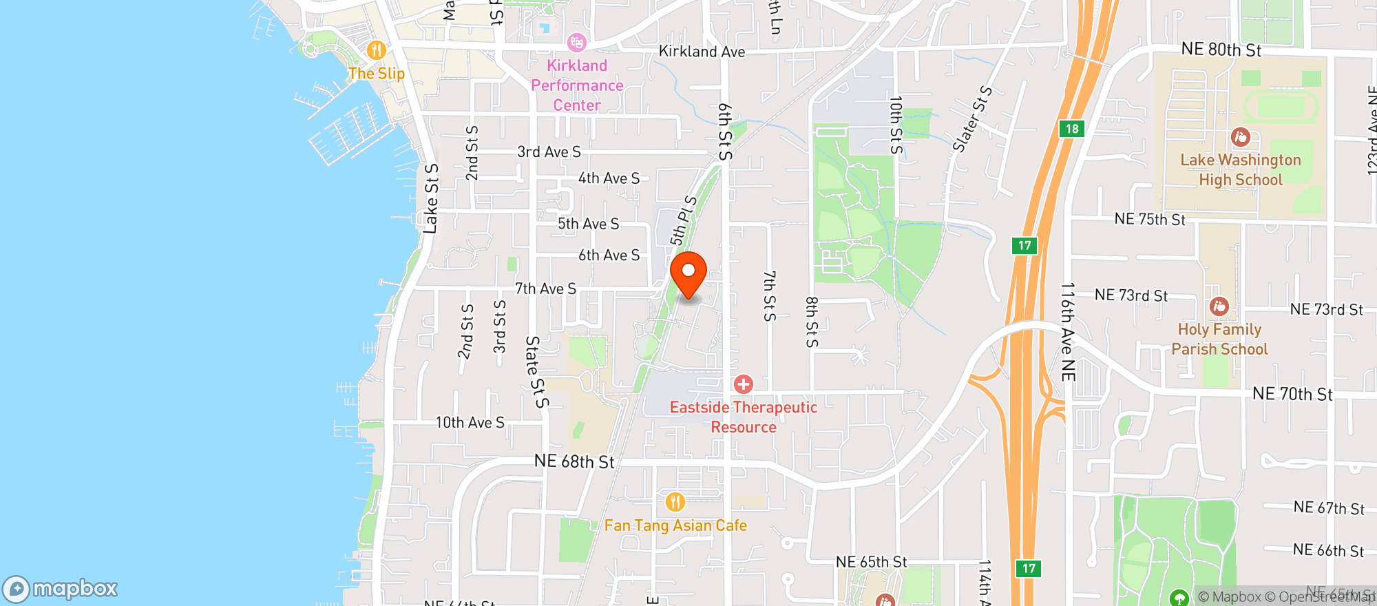 Map showing Localhost Cafe At Google