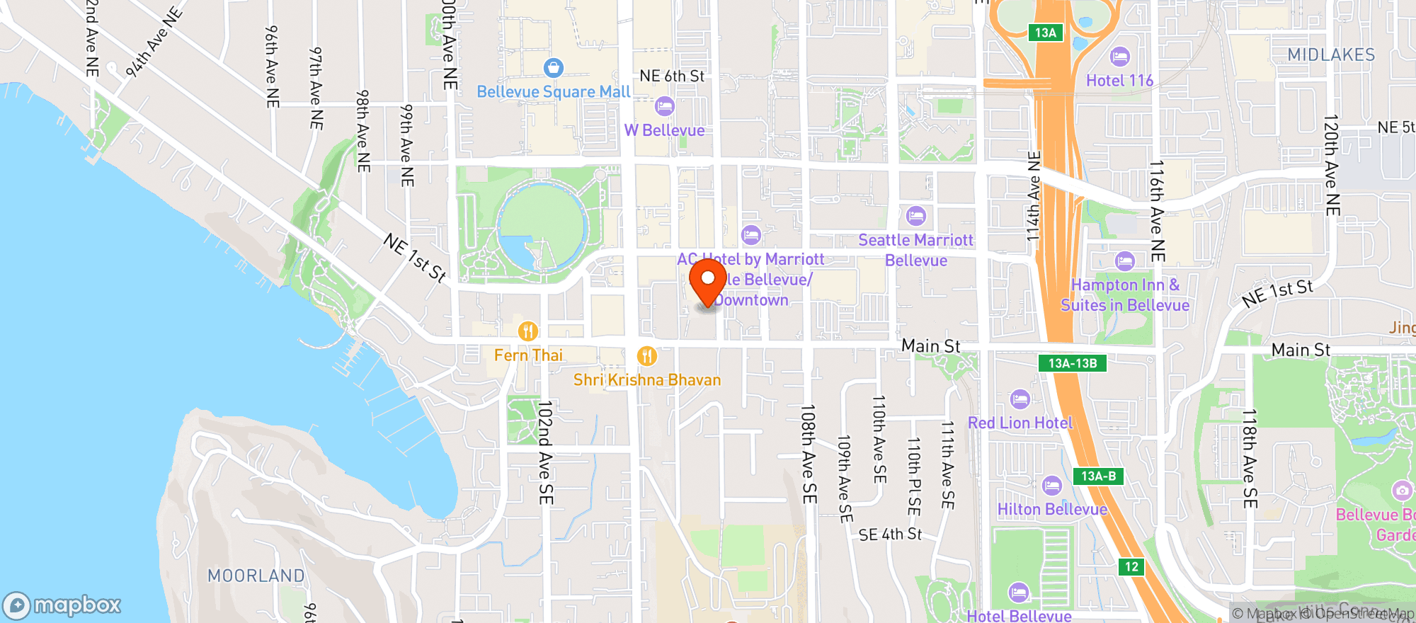 Map showing La Mar ( Wa10508 )