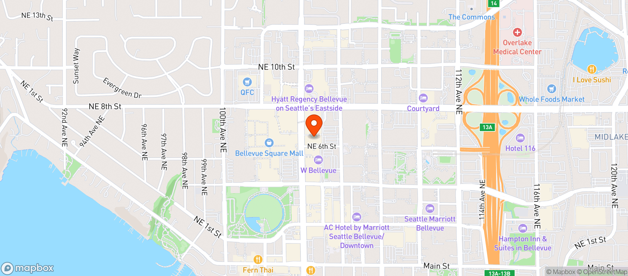 Map showing Truce Spa
