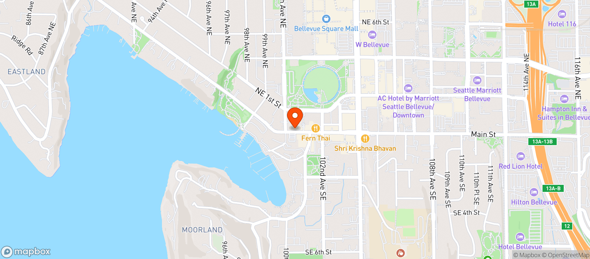 Map showing hedge & vine