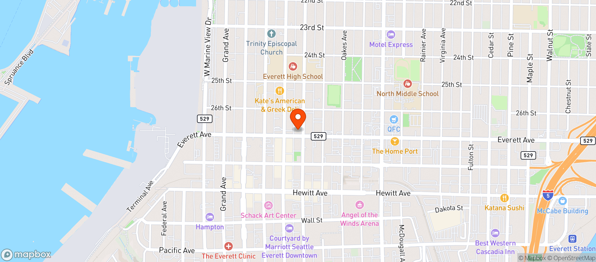 Map showing 16eleven
