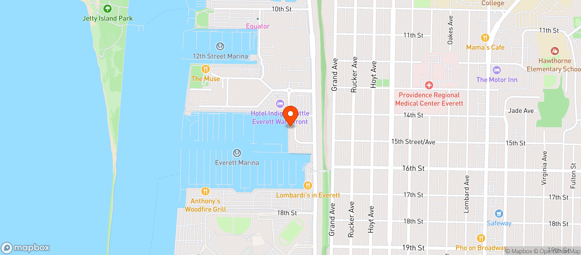 Map showing Tapped Public House