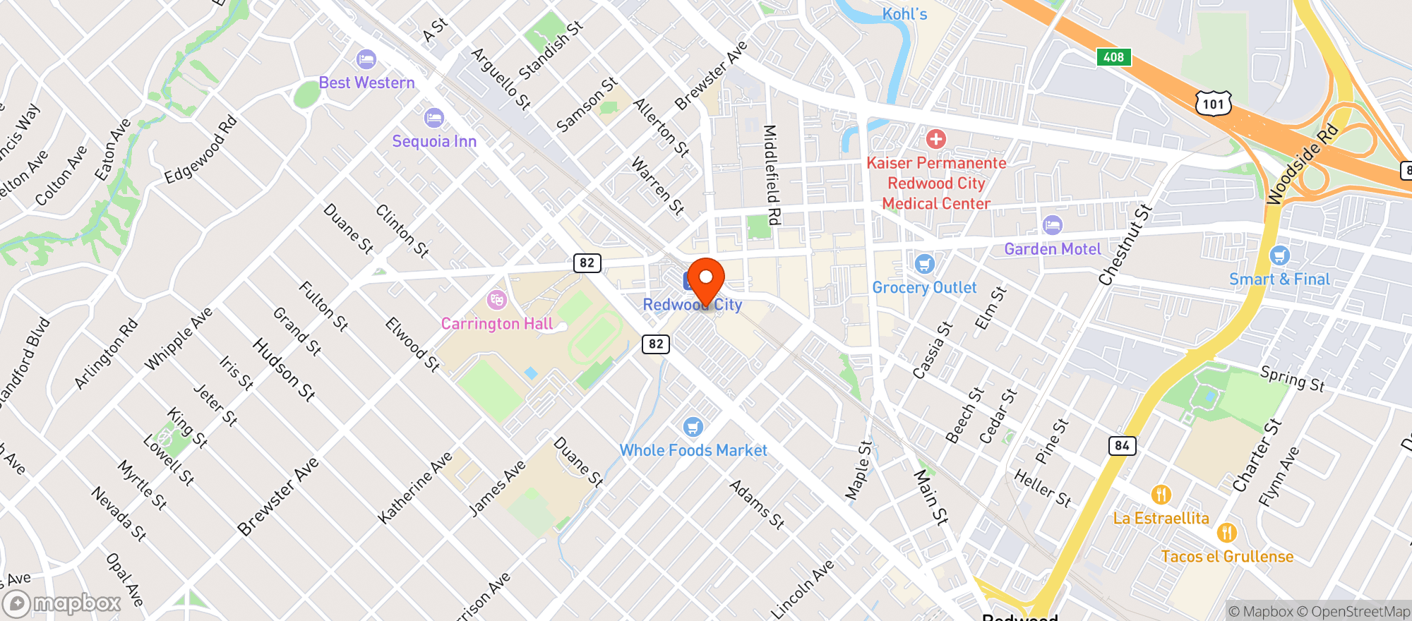 Map showing CVS PHARMACY #9329