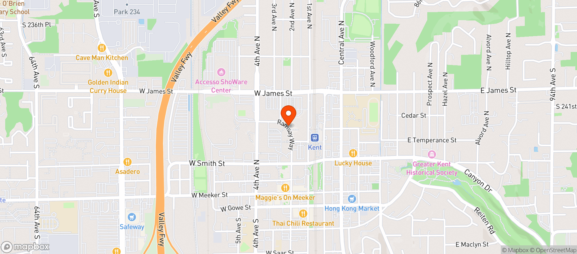 Map showing Agave Cocina & Cantina