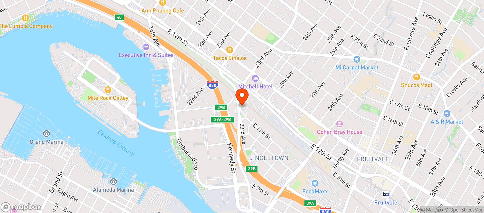 Map showing El Dorado Extracts, Llc