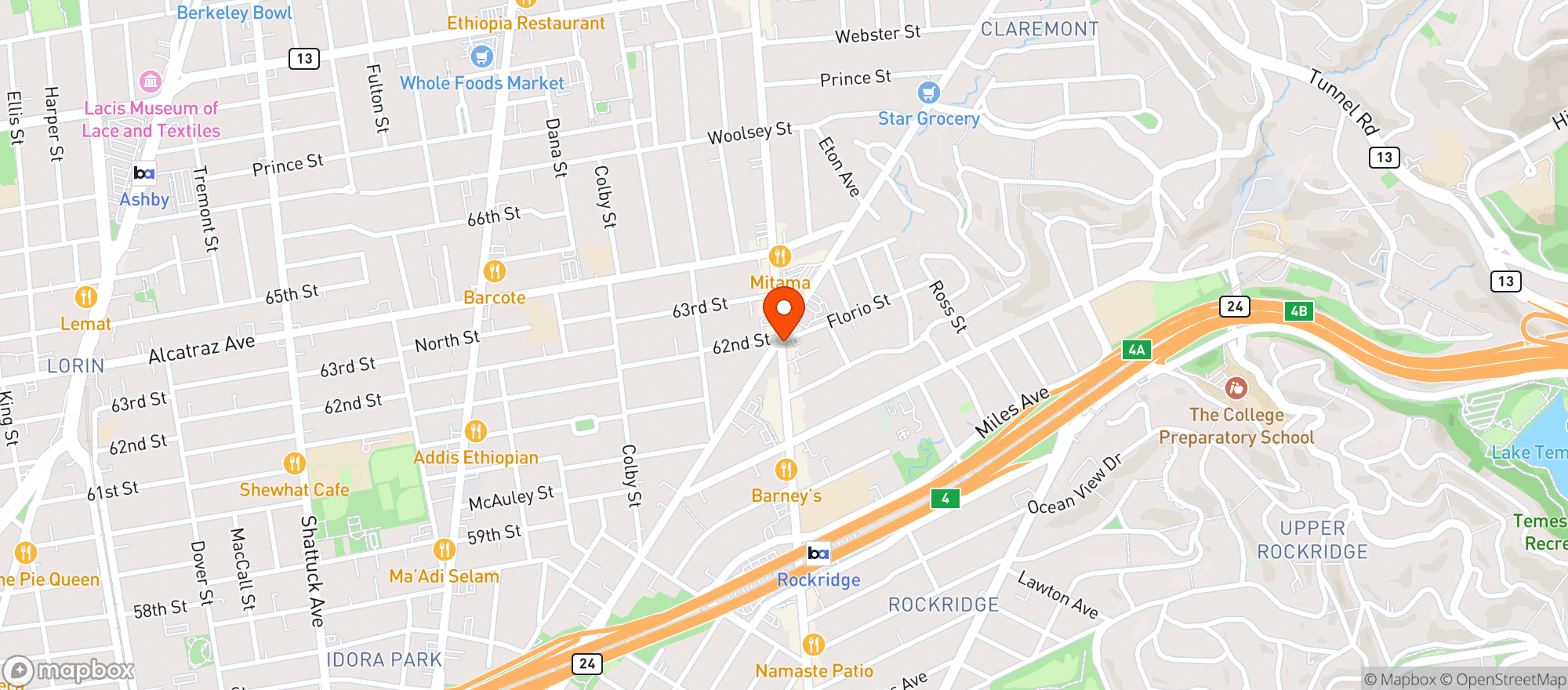Map showing Sfizio