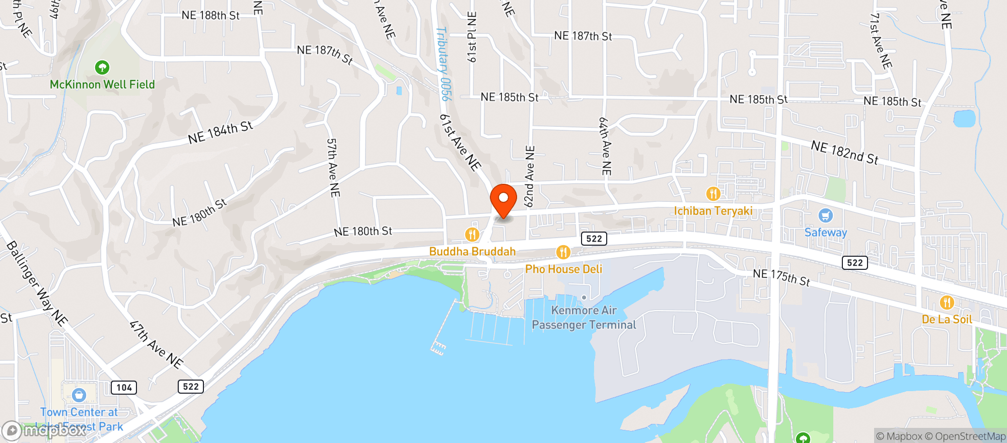 Map showing SAVAGE MOOSE SPORTS PUB