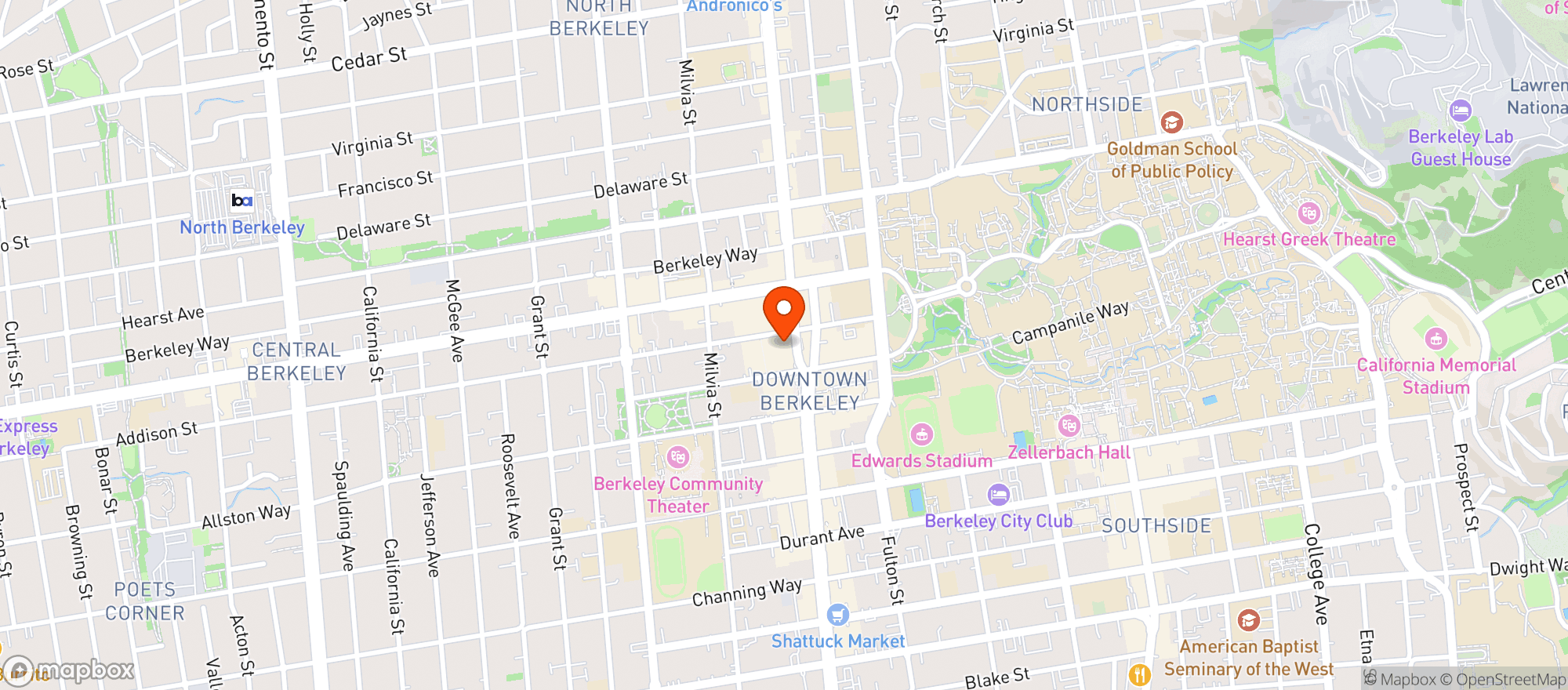 Map showing Revival Restaurant & Bar