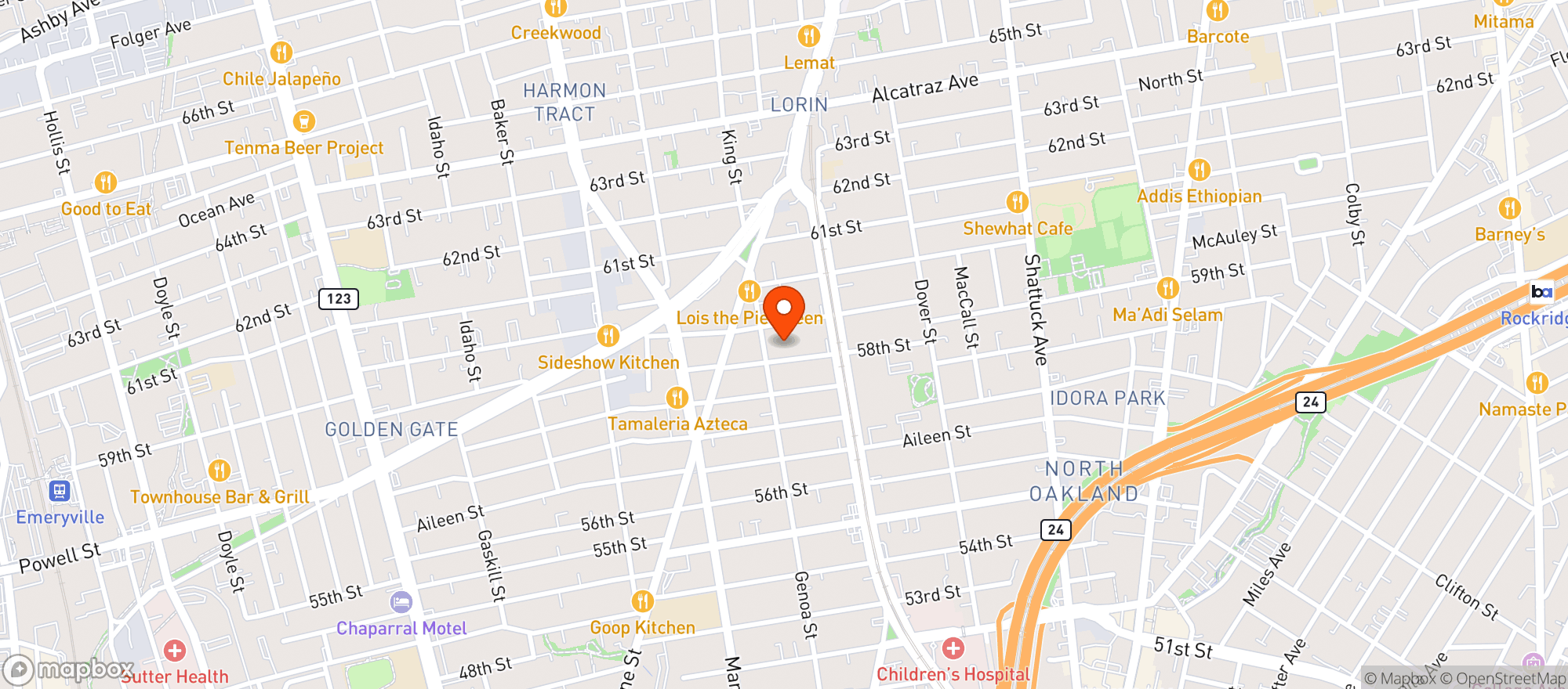 Map showing ASA Market