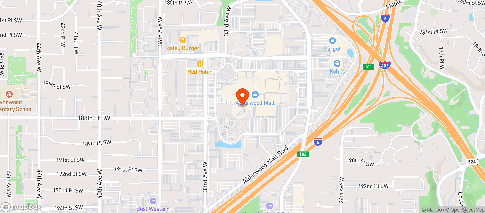 Map showing Gnc