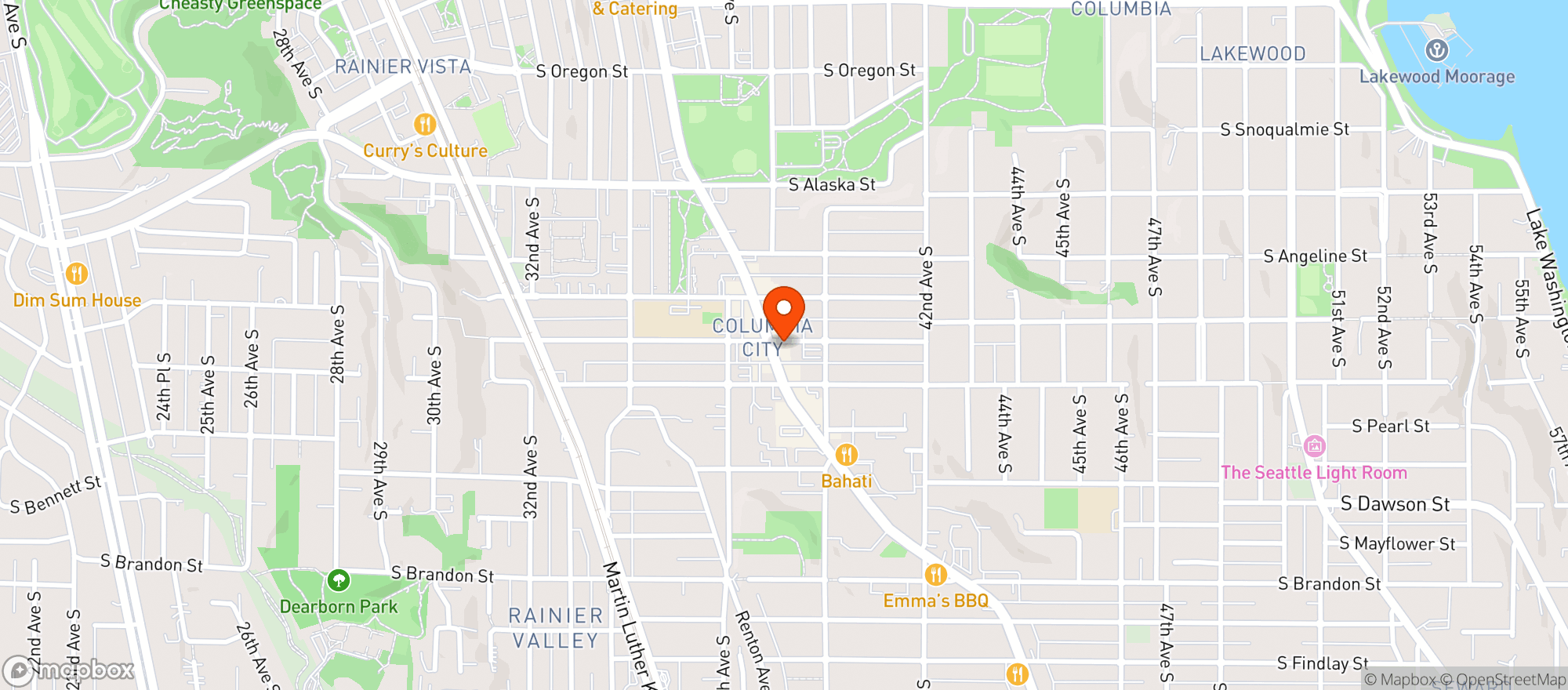 Map showing Lottie`s Lounge