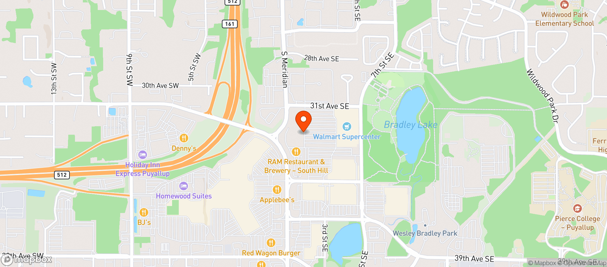 Map showing Total Wine & More