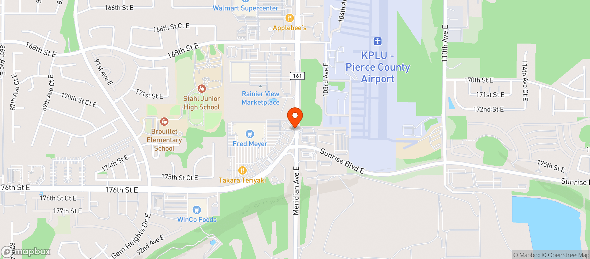 Map showing Gnc